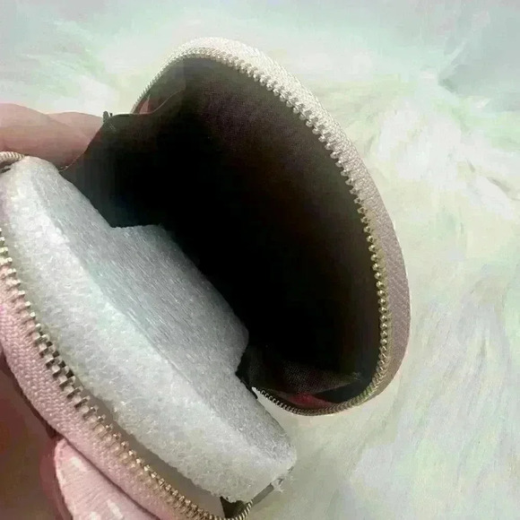 Pink Polka Dot Coin/Card Purse, Mini Mouse Inspired - Picture 5 of 6